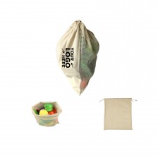 11.8" x 13.8" Reusable Cotton Mesh Produce Bags